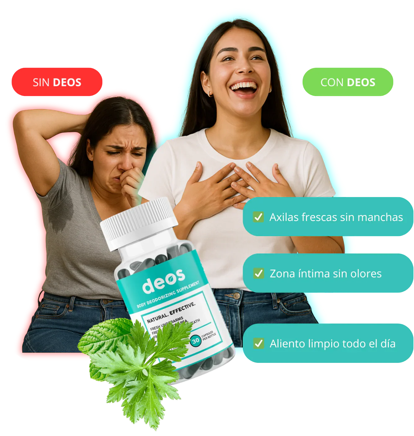 DEOS - Desodorante Corporal 100% Natural