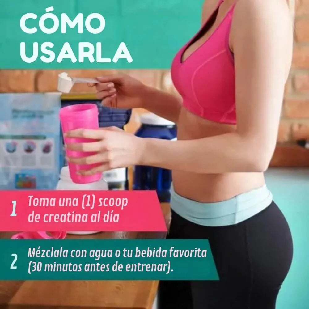 CREATINE MONOHYDRATADA ORIGINAL 5 EN 1 (+COLAGENO)