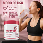 CREATINE MONOHYDRATADA ORIGINAL 5 EN 1 (+COLAGENO)