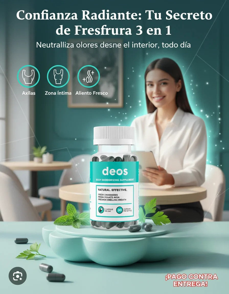 DEOS - Desodorante Corporal 100% Natural