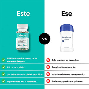 DEOS - Desodorante Corporal 100% Natural