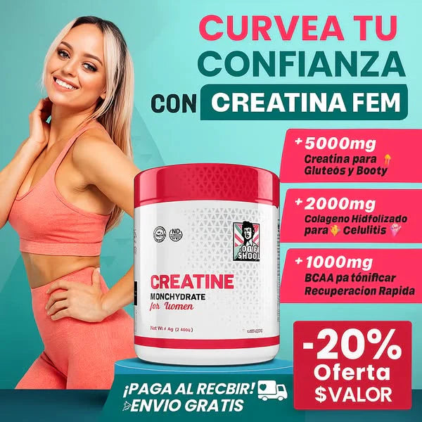 CREATINE MONOHYDRATADA ORIGINAL 5 EN 1 (+COLAGENO)